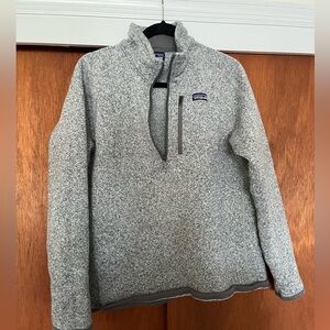 Men’s Patagonia quarter zip L